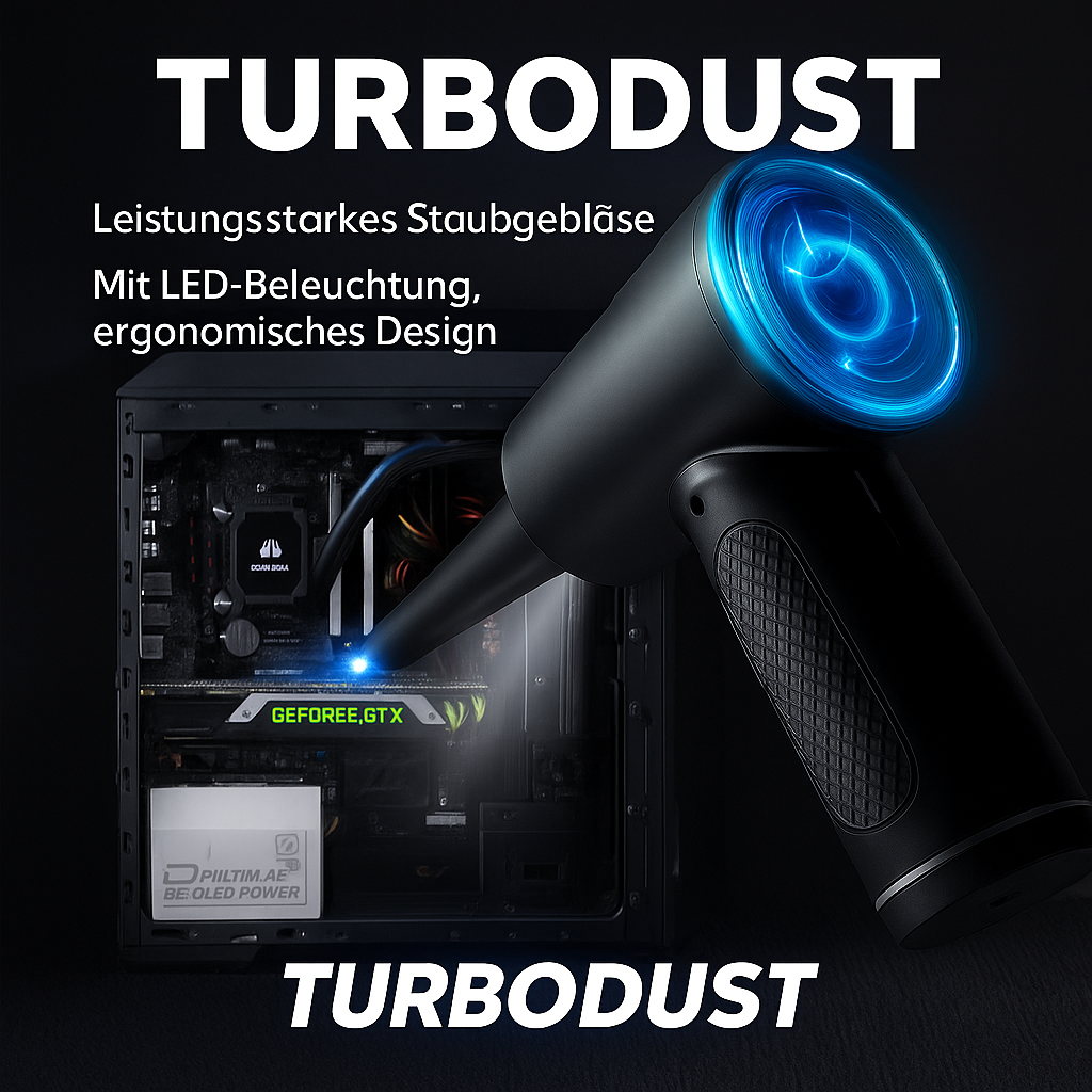 đĽ TurboDust X1⢠â Die Power-Luftmaschine fĂźr ein sauberes, smartes Leben đ¨âĄ