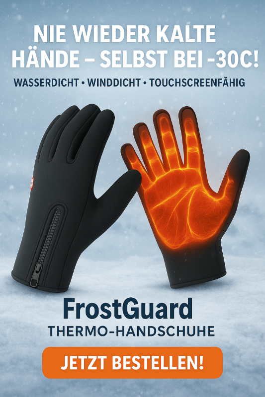 FrostGuardTM - Thermo Handschuhe - für maximale Wärme und Schutz bei jedem Frost ❄️