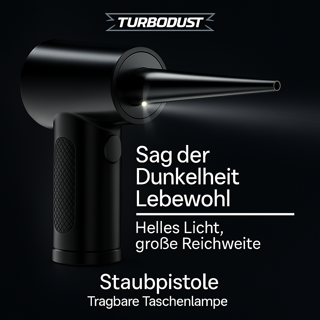 🔥 TurboDust X1™ – Die Power-Luftmaschine für ein sauberes, smartes Leben 💨⚡