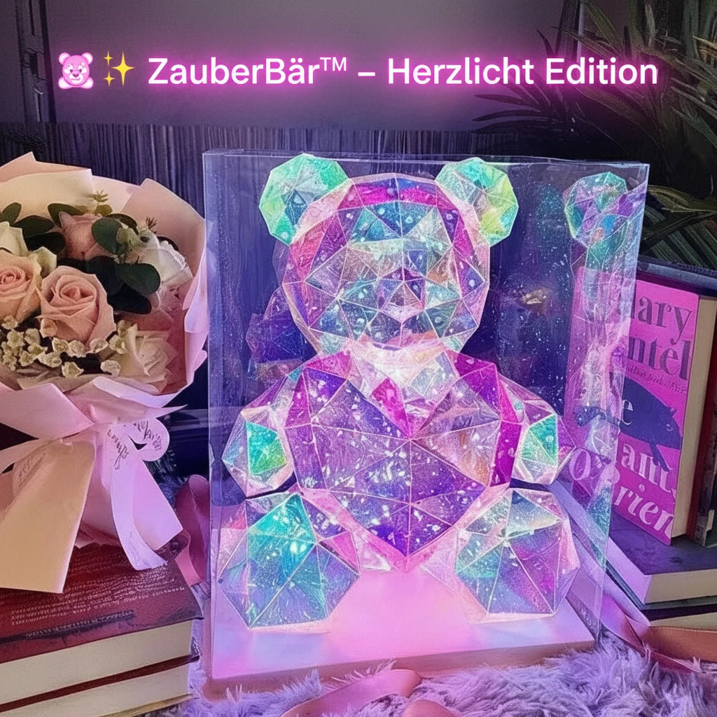 🧸✨ ZauberBär™ – Herzlicht Edition - Das Geschenk, das Herzen zum Leuchten bringt ❤️🧸