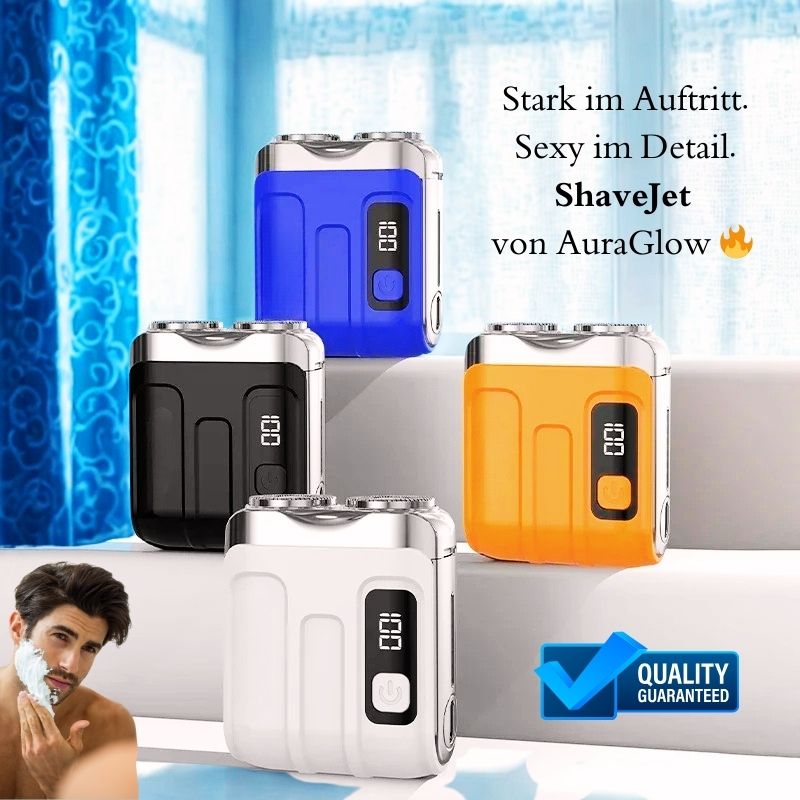 ShaveJet - schnelles, kraftvolles Rassieren - „wie ein Jet " 🛩