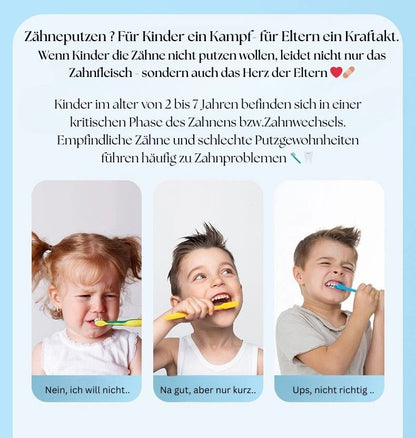 ⋆ FluffyBrush - Die kuschelweiche Kinderzahnbürste mit Spassfaktor ⋆🧸 ⋆
